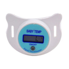 Load image into Gallery viewer, Infants Baby Practical Clack Digital Temperature Pacifier LCD Nipple Kitchen Thermometer Mouth Alarm Gadgets