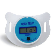 Load image into Gallery viewer, Infants Baby Practical Clack Digital Temperature Pacifier LCD Nipple Kitchen Thermometer Mouth Alarm Gadgets