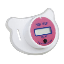 Load image into Gallery viewer, Infants Baby Practical Clack Digital Temperature Pacifier LCD Nipple Kitchen Thermometer Mouth Alarm Gadgets