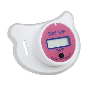 Infants Baby Practical Clack Digital Temperature Pacifier LCD Nipple Kitchen Thermometer Mouth Alarm Gadgets