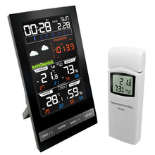 Load image into Gallery viewer, Weather Station Wireless Outdoor Hygrometer Digital Thermometer mmHg Barometer Digital Hygrometer Alarm Clock Weather Forecast