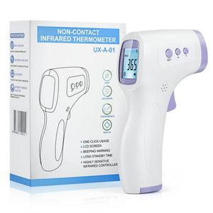 Non-Contact Infrared Forehead Thermometer For Adults And Children With Lcd Display Digital Laser Temperature Tool