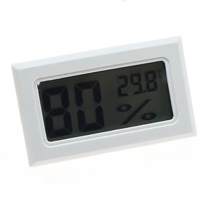 1Pc Mini Indoor Thermometer Digital LCD Temperature Sensor Humidity Meter Thermometer Hygrometer Gauge Fridge Thermometers